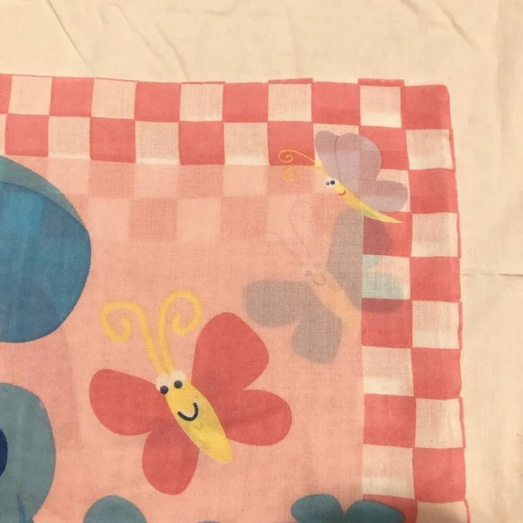 2000 Blues Clues Pillowcase Dan River Pink Flower Standard Pillow Case - Picture 4 of 16